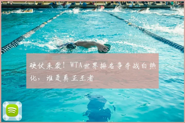 硬仗来袭!WTA世界排名争夺战白热化,谁是真正王者